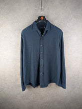 Ralph Lauren Shirt Mens XXL 2XL Navy Long Sleeve Cotton